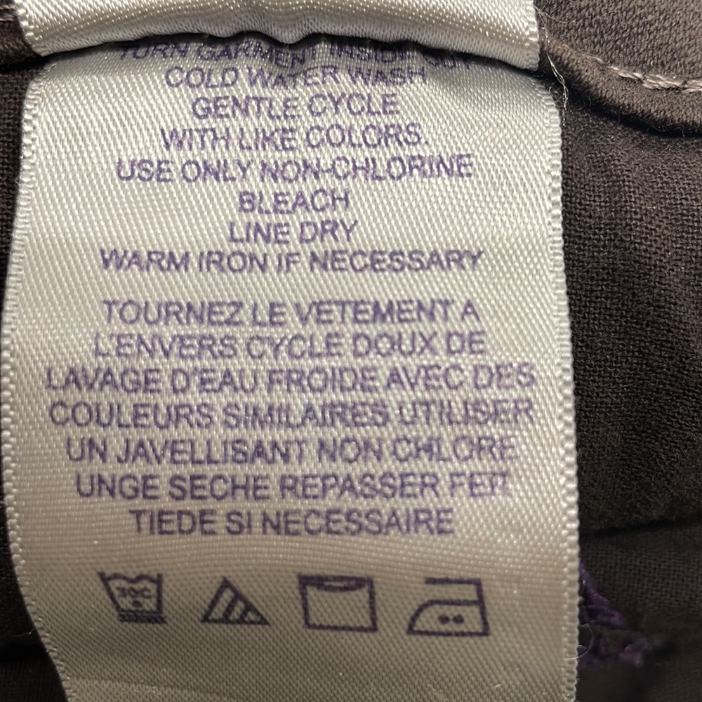 NYDJ brown jeans Sz 14P - Picture 5 of 7